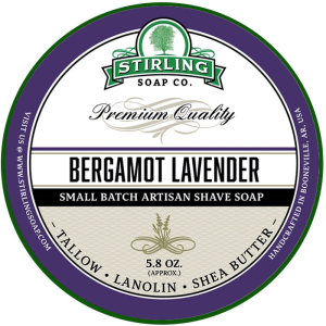 Stirling Bergamot Lavender - miękkie mydło do golenia