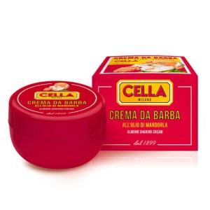 Cella Milano - krem do golenia w tyglu z olejkiem migdałowym