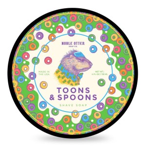 Noble Otter Shaving Soap Toons & Spoons